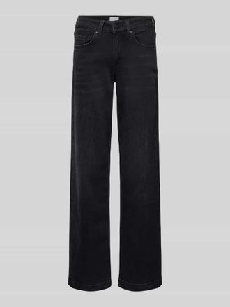 Smith & Soul Wide Leg Jeans im 5-Pocket-Design Modell Sina in Black, Gr&ouml;&szlig;e 26/32