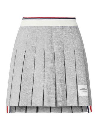 Thom Browne Cotton Mini Skirt