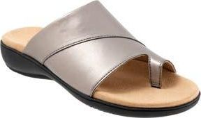 Trotters Regina Slide Sandal in Pewter at Nordstrom Rack, Size 8.5