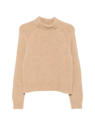 Jucca Roll-Neck Raglan-Sleeve Sweater
