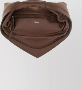 Federico Cina versatile shoulder bag adjustable strap top handle