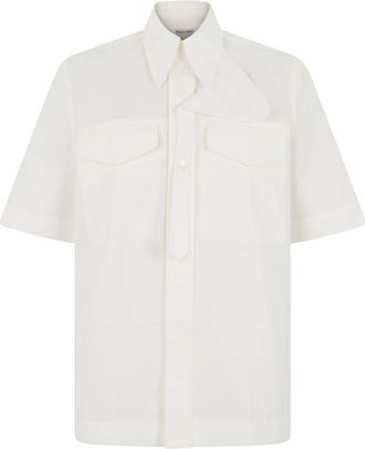 Bottega Veneta Blouses & Shirts - Dames - Overhemden - Wit - S - Overhemden