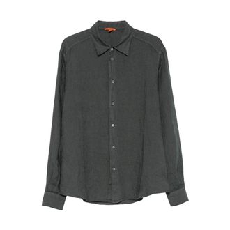 Barena Maridola Telino Shirt - male - Barena Venezia - Casual Shirts - Gray - L - Shirts
