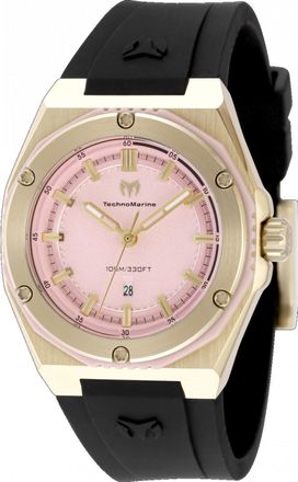 Technomarine Womens TM-416084 Ladies Coral Legacy Watch - Gold - One Size