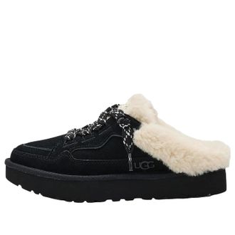 UGG (WMNS) UGG Lowmel Mule Black 1180313-BLK