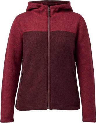 Ivanhoe of Sweden Hilma Hood Wolljacke f&uuml;r Damen | rot