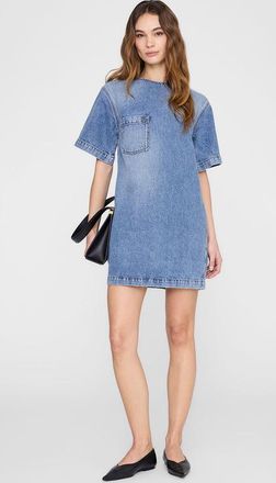 Anine Bing Tulah Dress in Tidal Blue at Nordstrom, Size X-Small