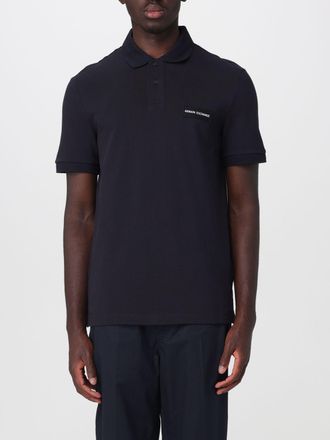 A|X Armani Exchange Polo in cotone Piquet con logo