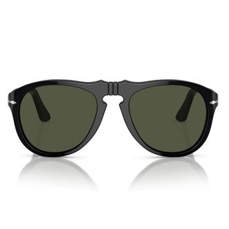Persol Sunglasses Po0649 95/31 Black/Green Unisex