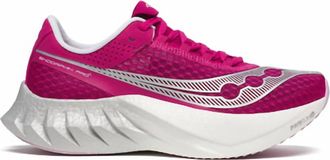 Saucony Womens Endorphin Pro 4 Sneakers In Magenta