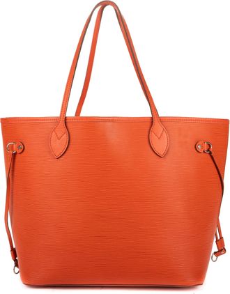 Louis Vuitton Pre-owned Womens Neverfull Shoulder Bag - Orange - One Size