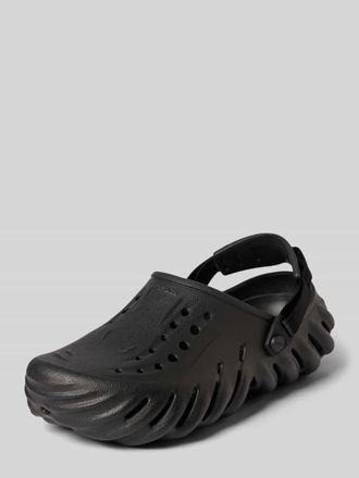 Crocs Clogs mit verstellbarem Riemen Modell Echo in Black, Gr&ouml;&szlig;e 41/42