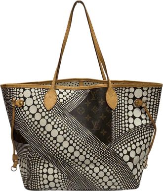 Louis Vuitton Blanc Marron Monogram Tote Bag (Pre-Owned)