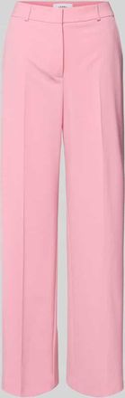Comma Stoffhose aus Viskose-Mix mit Ges&auml;&szlig;leistentasche in Pink, Gr&ouml;&szlig;e 36
