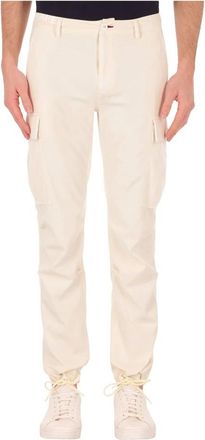 Distretto12 Pantalones Rectos - Trousers - Hombre - Blanco - M