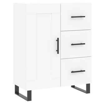 Berkfield Home Sideboard White 69.5x34x90 cm Engineered Wood