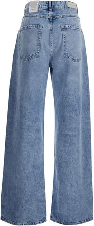 Icon Denim Los Angeles Womens Jeans Woman Blue Organic Cotton