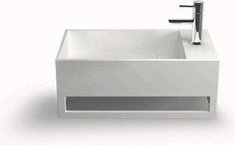 Ambra Ambra - mona d - lavabo de mano suspendido rectangular - Lavabos