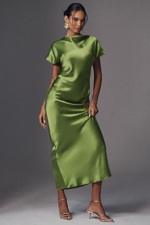 Sahara Weeping Willow Cross Neck Dress sahara】Weeping Willow