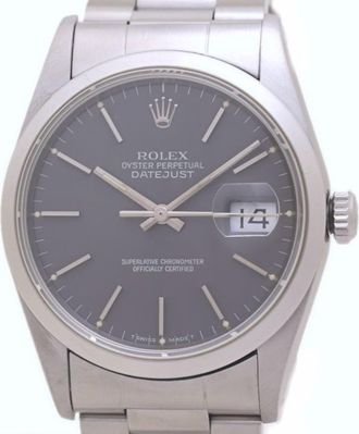 Rolex Stainless Steel Wristwatch (Pre-Owned)