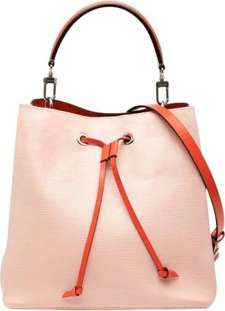 Louis Vuitton Bolso Cubo de Cuero Pre-owned - Pre-owned - Mujer - Rosa - ONE SIZE