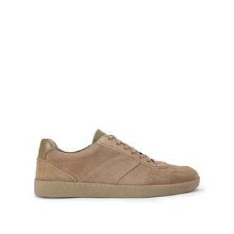 Kurt Geiger Mens Suede Lloyd 2 Drench Sneakers - Taupe - Size UK 11