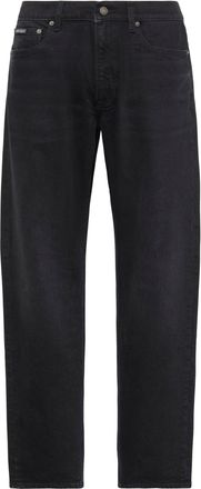 Calvin Klein Slim-fit-Jeans CALVIN KLEIN, Herren, Gr. 31, L&auml;nge 30, wall street schwarz, Denim/Jeans, Obermaterial: 99% Baumwolle, 1% Elasthan, unifarben, slim fit