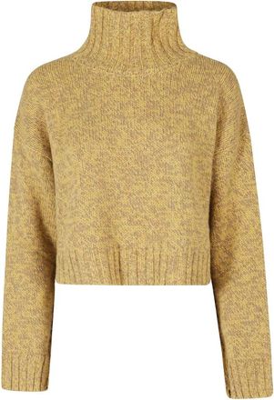Roberto Collina Dolcevita corto - - Knitwear - Donna - Giallo - S