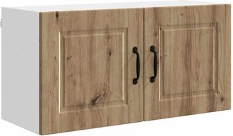 vidaXL Mueble De Cocina Con Estante Roble Artesanal 80 X 31 X 40 Cm Vidaxl
