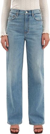 Daze Denim City Straight Be Mine Vintage High Rise Straight Leg Jean