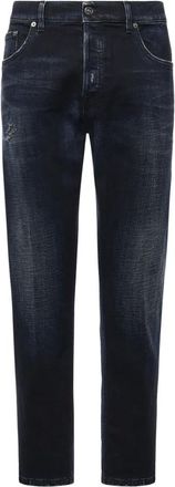 Dondup Uomo, Jeans, Blu, W33, new
