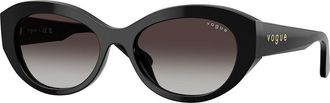 Vogue Eyewear VO5659SU W44/8G Womens Sunglasses Black Size 52