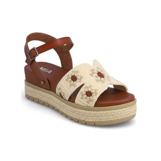 Mia Womens Keva Casual Sandals In Cognac