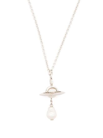 Vivienne Westwood Orb-detail pendant necklace - Silver