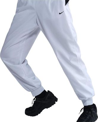 Nike (WMNS) Nike Sportswear Classic Wovens UV Mid-Rise Loose Joggers Asia Sizing White FV7661-100