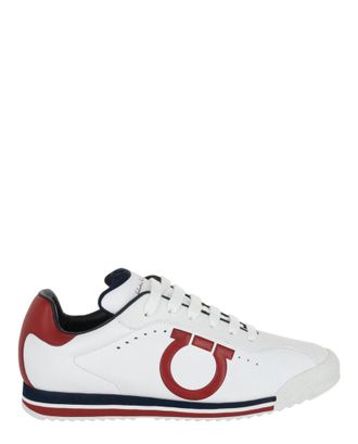 Ferragamo Pring Leather Sneakers