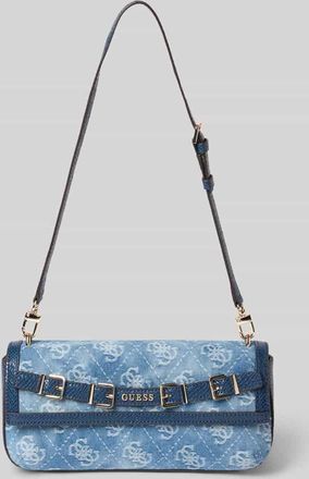 Guess Handtasche mit Label-Detail Modell DOVIE in Jeansblau, Gr&ouml;&szlig;e 1