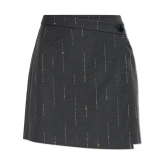 Gestuz Short Skirts, female, Gray, Size: XS Gzadira Skirt