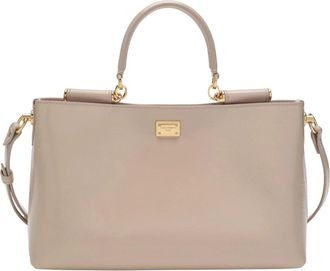 Dolce & Gabbana Borsa a Mano - Dames - Handtassen - Beige - ONE Size - Tassen
