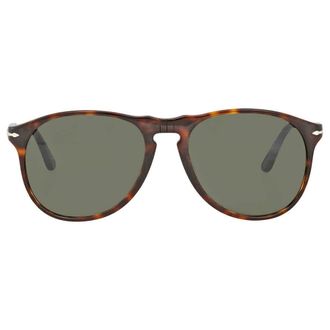 Persol Green Round Mens Sunglasses PO9649S 24/31 55