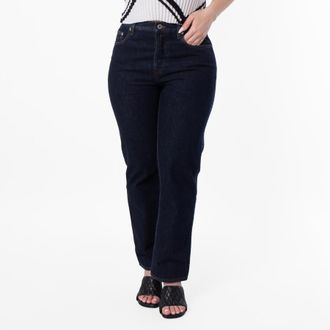 Burberry Straight Leg EKD Patch Denim Jeans, Waist Size 29