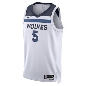 Nike Minnesota Timberwolves Association Edition Nike Mens Dri-FIT NBA Swingman Jersey in White | DN2085-105