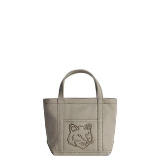 Maison Kitsun&eacute; Fox Head Mini Tote