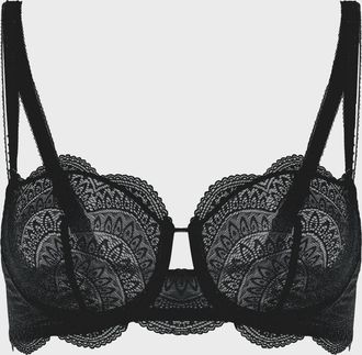 Simone P&eacute;r&egrave;le Karma Demi-Cup Convertible Lace Bra