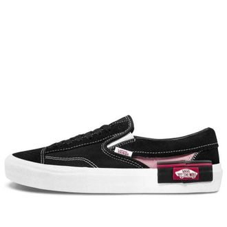 Vans Slip-on Cap Black Pink Unisex Black Pink VN0A3WM5BEM