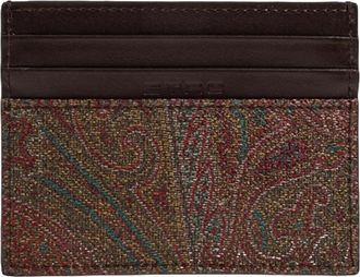 Etro Portatessere Arnica - Heren - Portefeuilles - Bruin - ONE Size - Accessoires