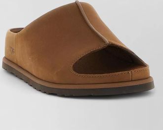 UGG leather slides