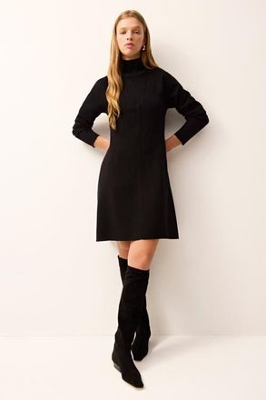 Marie Oliver Brantley Dress in Black at Nordstrom, Size X-Large