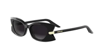Dior Diorbutterfly S2I Smoke Gradient Butterfly Ladies Sunglasses CD40228I 01B 52
