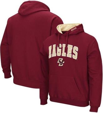 Colosseum Mens Colosseum Maroon Boston College Eagles Arch and Logo Pullover Hoodie at Nordstrom, Size Xx-Large